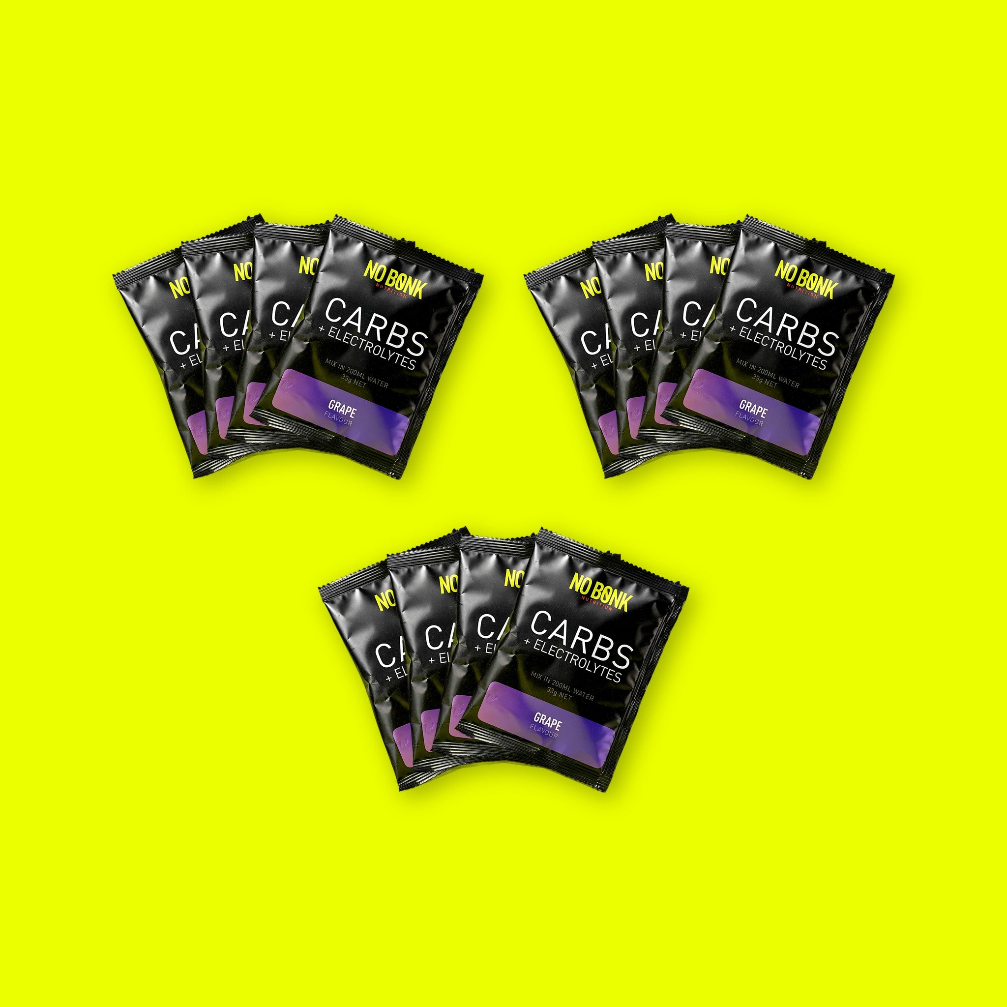 NOBONK Fuel 12 Pack, 12 sachets of Grape
