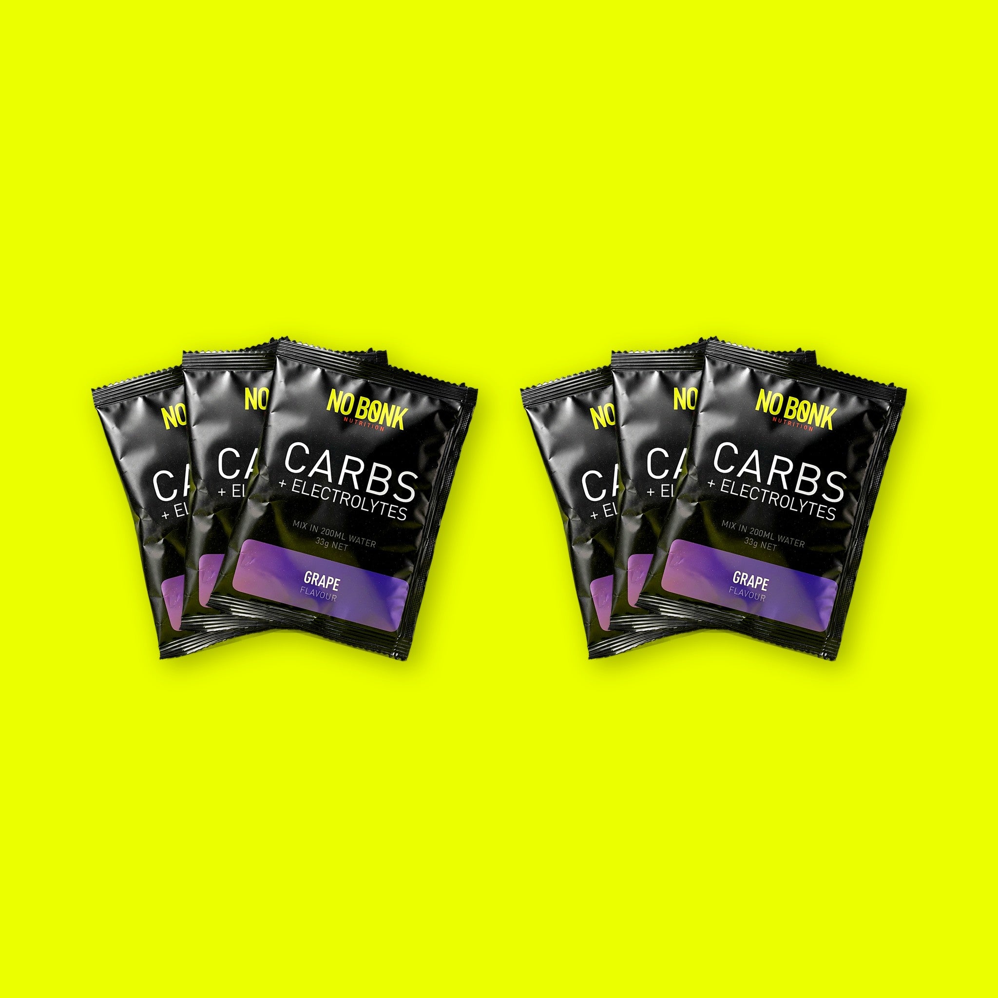 NOBONK Fuel 6 Pack, 6 sachets of Grape