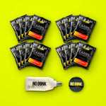 NOBONK Season Starter, sixteen Pineapple Mango sachets with soft flask